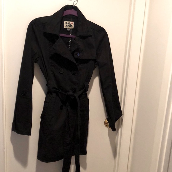 Volcom trench coat - Picture 1 of 2